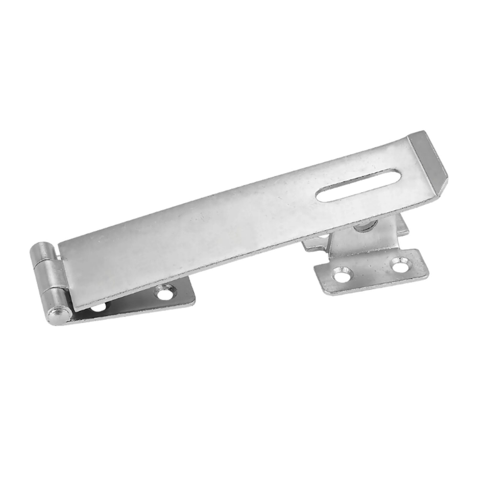 Safety Hasp & Staple 6 Inch (150mm) Gate, Shed & Cabinet Door Lock - Zinc Plated