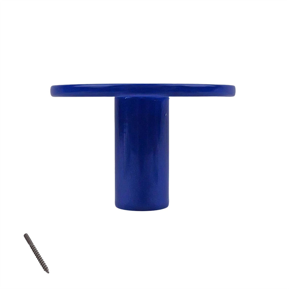 5 Pack Flat Disc Aluminium Coat Hooks