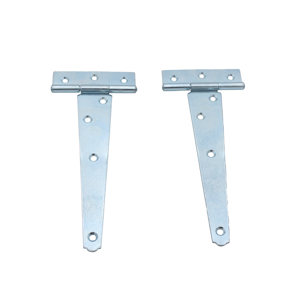 Tee Hinges 150mm Zinc Plated Pair