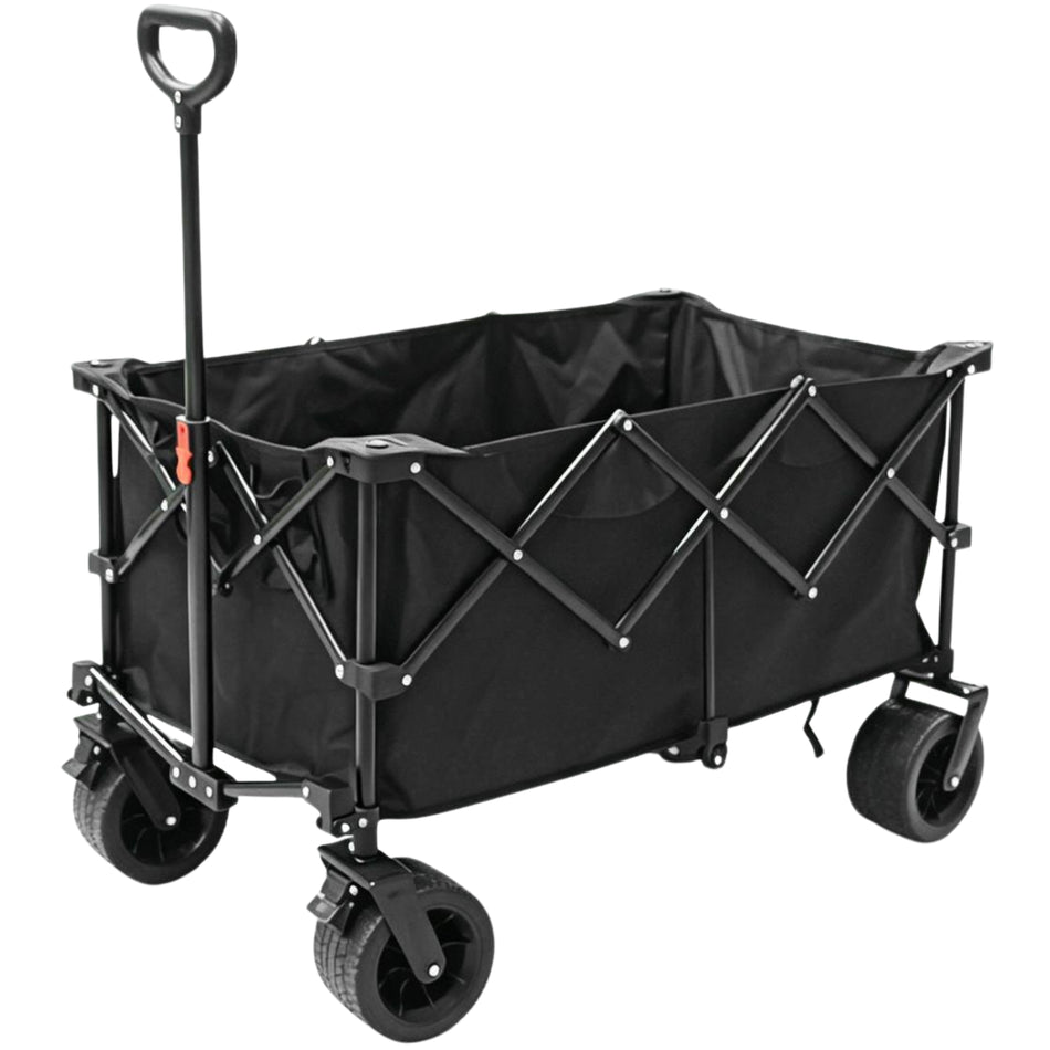 Festival Trolley 200L Capacity Heavy Duty Foldable Camping Cart, Fishing Wagon