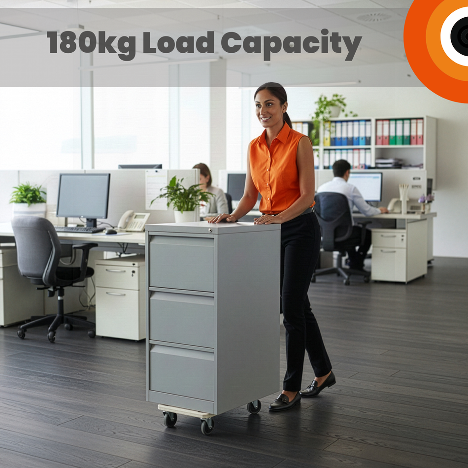 Medium Platform Wooden Dolly With Grip Pads - Heavy-Duty Anti-Slip 180kg Load Capacity 45x30cm