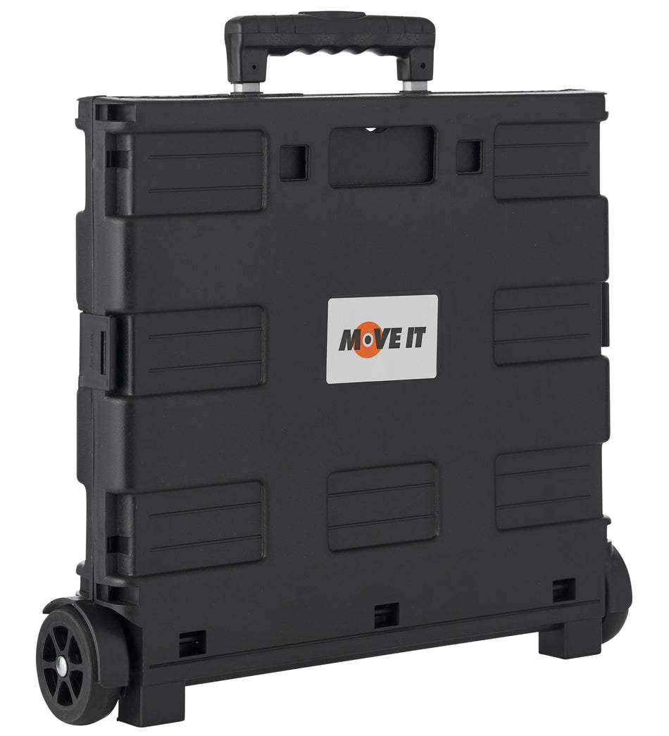 Folding Basket Trolley Cart - 35kg Capacity