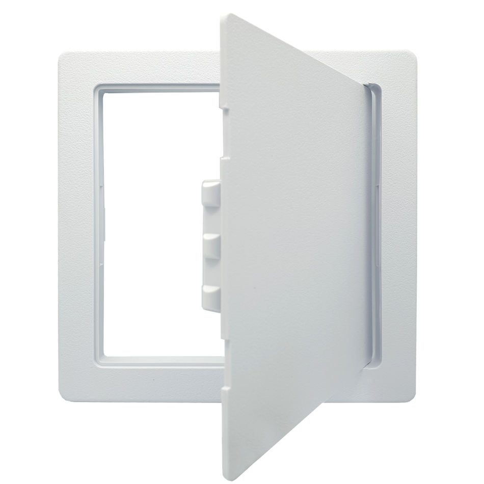White Plastic Access Panel - 300 x 300 mm