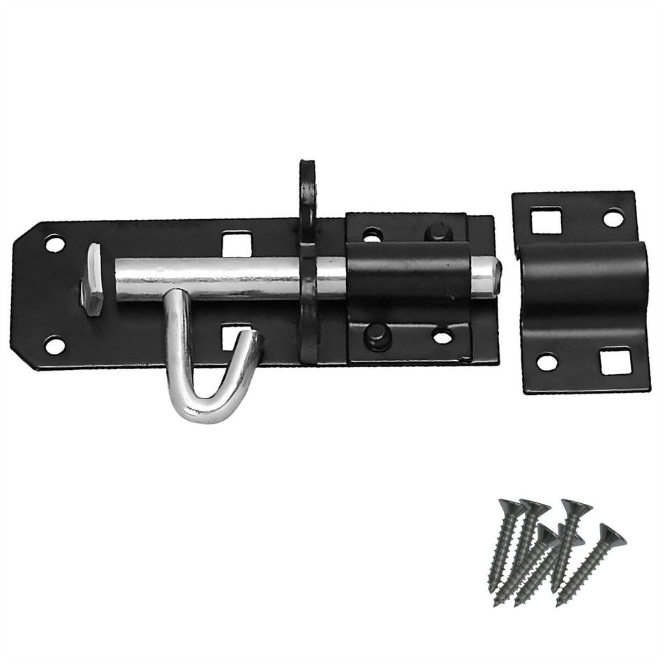 Pad Bolt Heavy Duty 100mm Black PK1