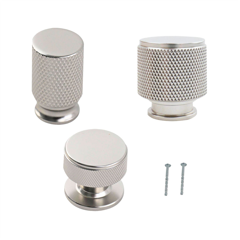 10 Pack Knurled Cabinet Knobs