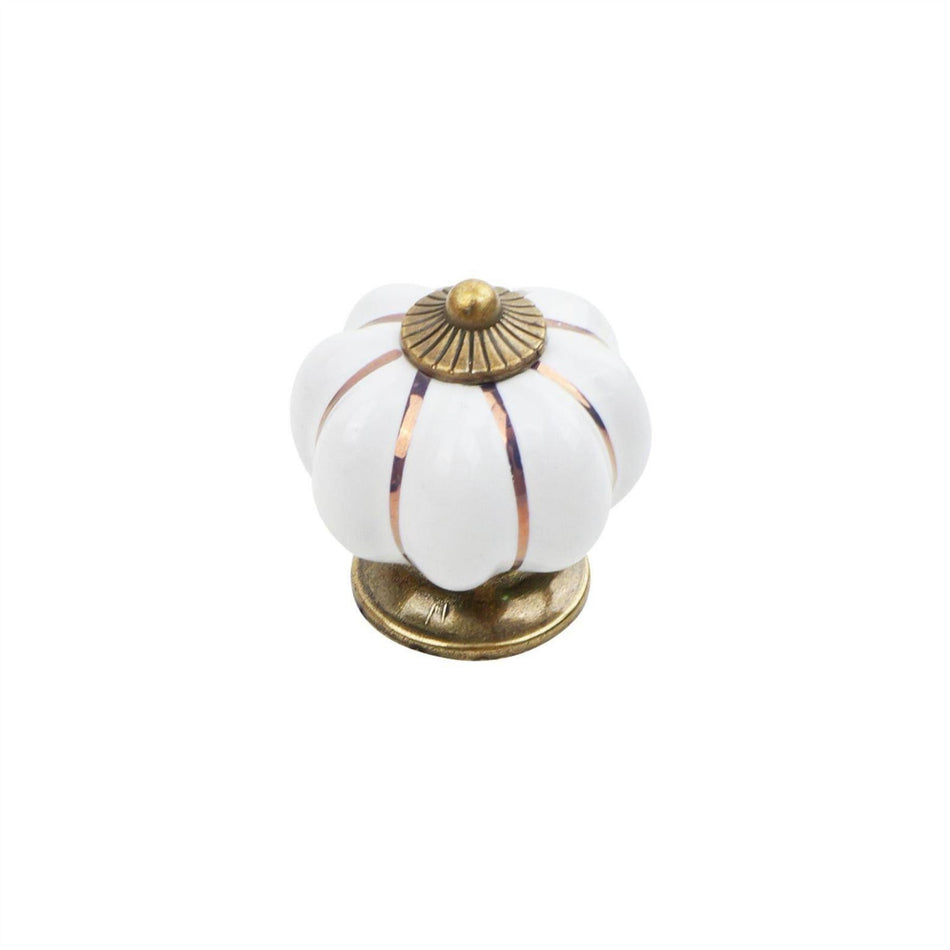 10 Pack Pumpkin Cabinet Door Knobs