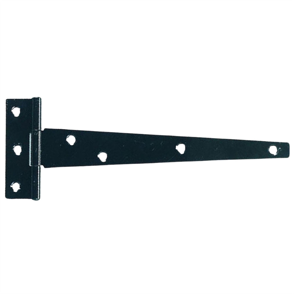 Tee Hinges 300mm Black Powder Coated Pair