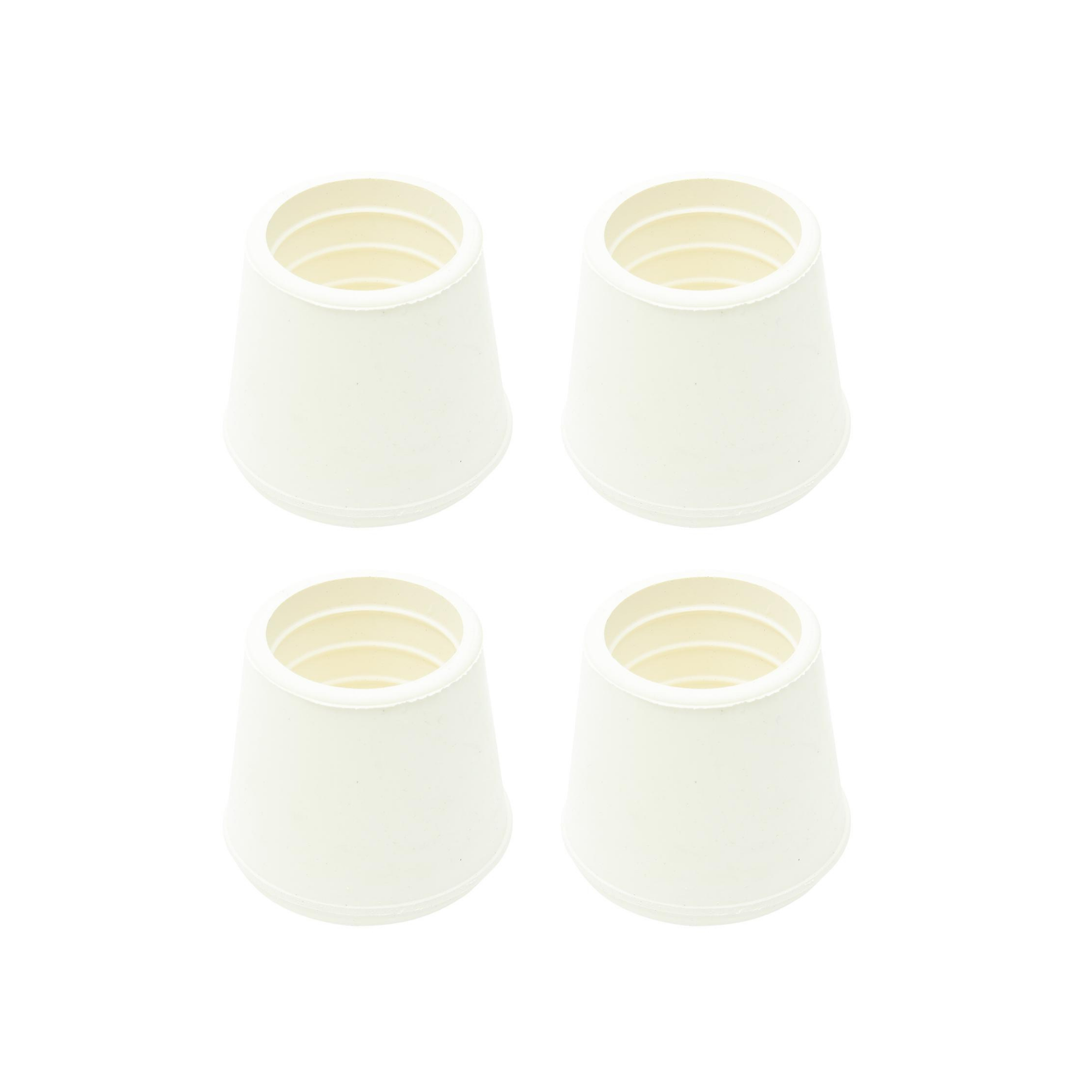 Ironing Board Feet Caps Everbilt 3/4 In. Off-White Rubber Leg Caps For Table, Chair, And Furniture Leg Floor Protectors (4-Pack Ironing Board Rubber Feet