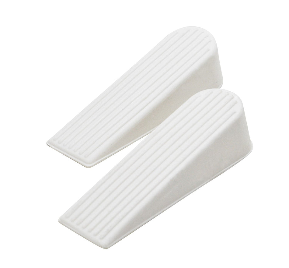 Door Wedge Rubber Medium Almond PK2