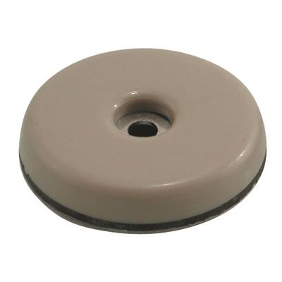 25mm Slide Glides Screw-in/Self-Adhesive Gliders for Furniture & Appliances - Pack of 8