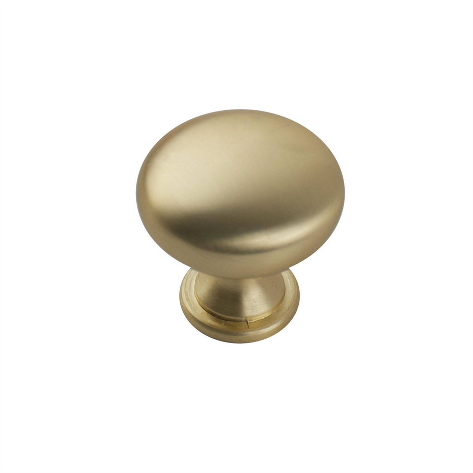 10 Pack Smooth Slim Cabinet Knobs 30mm