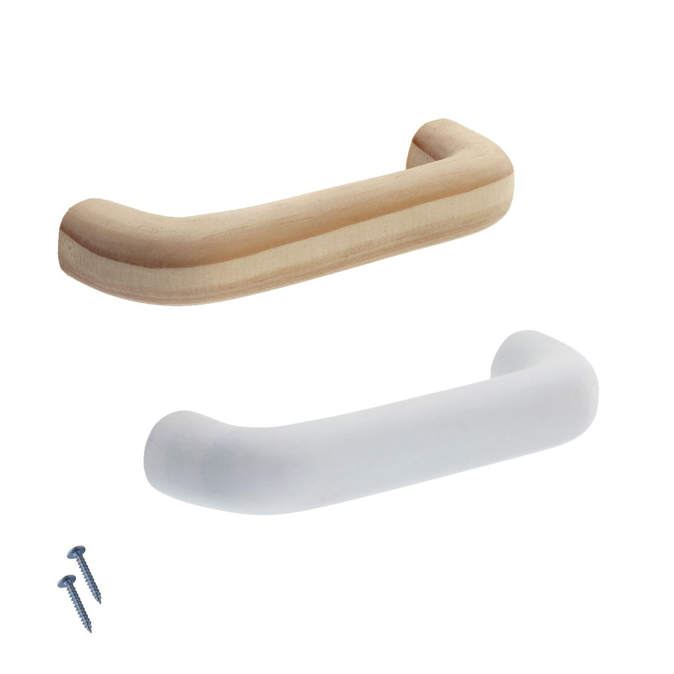 10 Pack Prestige Wooden Handles - T-Bar Cabinet & Drawer Handles