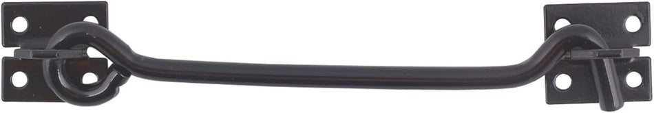 Cabin Hook, Traditional Style, Black, 200mm Length, Hardware Kit
