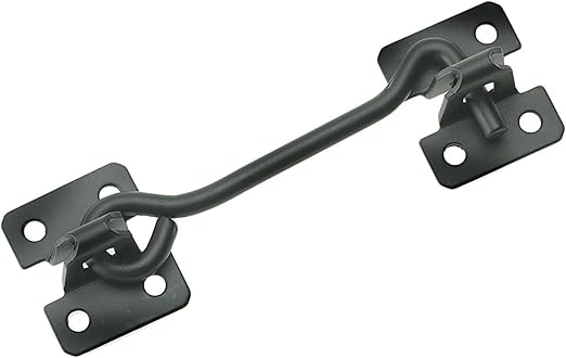 Cabin Hook, Traditional Style, Black, 100mm