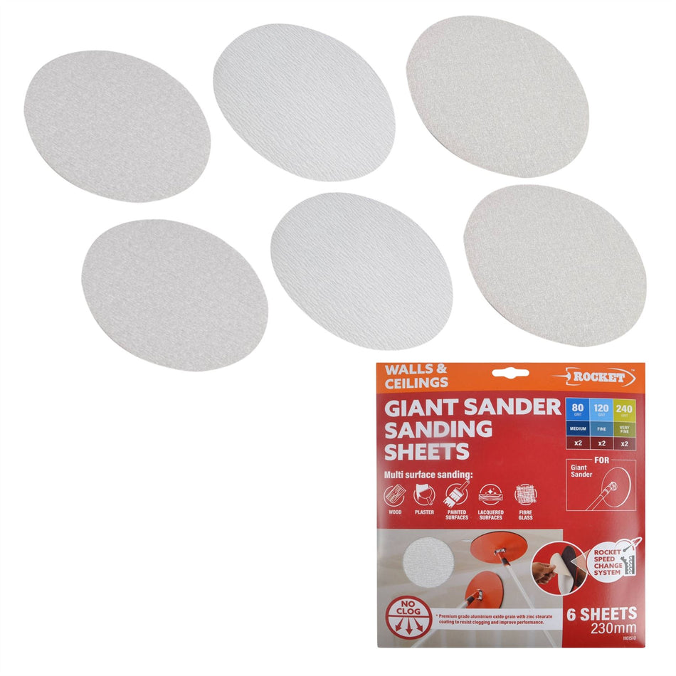 Sanding Tools & Sheets - Mouse, Hand & Pole Pads Drywall, Paint Ceilings
