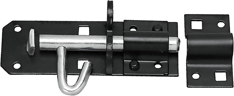 75-200 cm Heavy-Duty Sliding Bolt Lock, 100mm (4")
