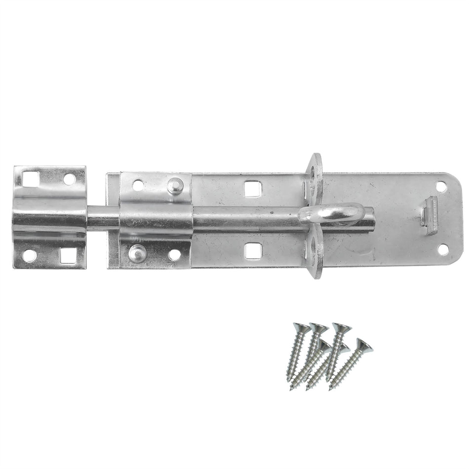 Brenton Padbolt 6 Inch (150mm) Sliding Gate & Door Lock - Zinc Plated