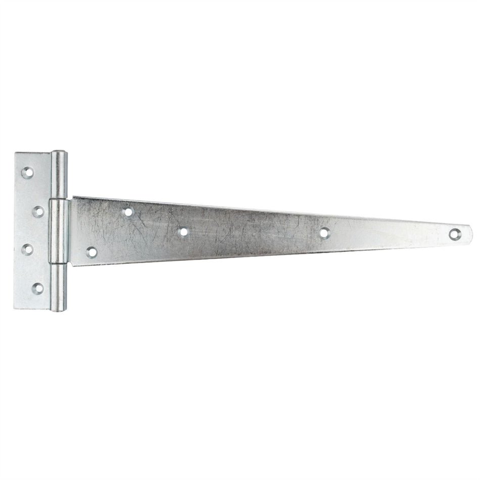 Tee Hinges 450mm Bright Zinc Plated Pair