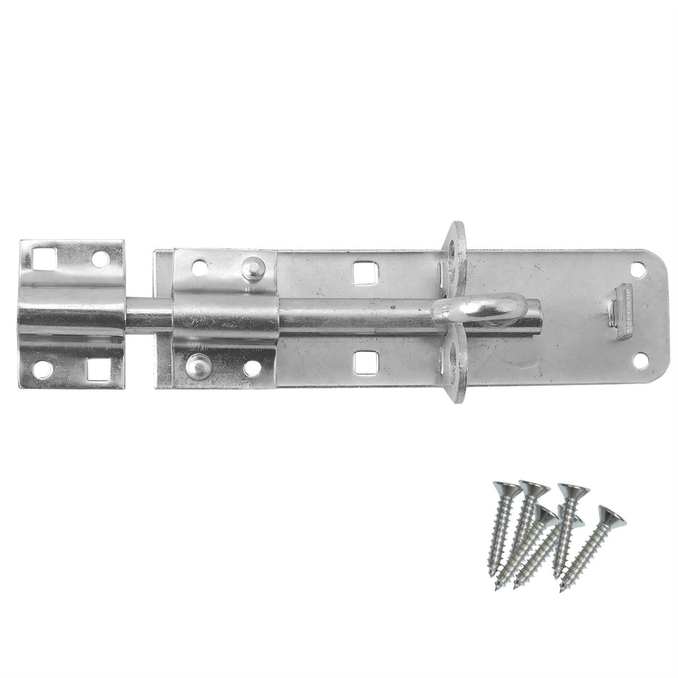 Brenton Padbolt 4 Inch (100mm) Sliding Gate & Door Lock - Zinc Plated