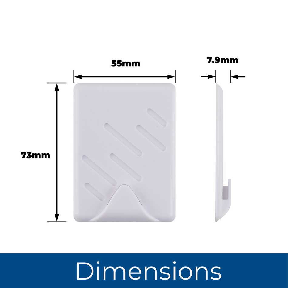 Wall Gard Picture Hook Large White 1PK