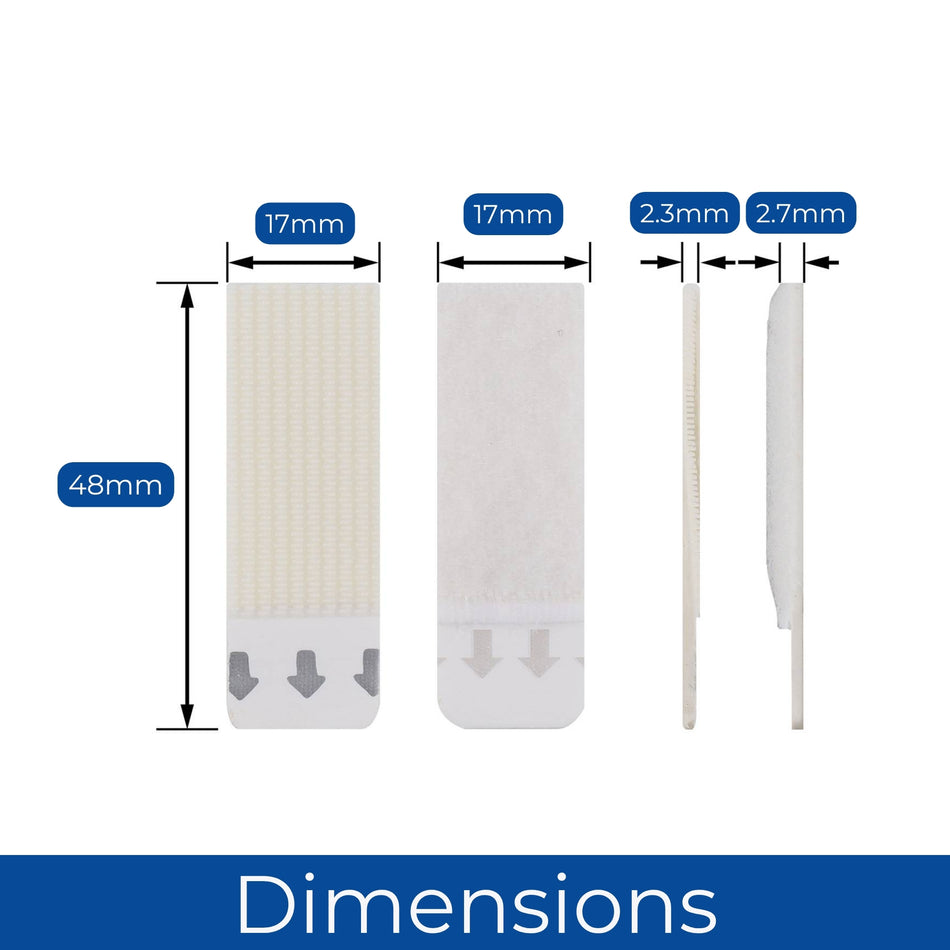 Picture Hanging Strips 4 Pack Small Self Adhesive Velcro Wall Hangers