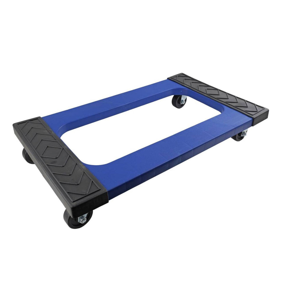 300kg Plastic Dolly Trolley Heavy Duty Platform Mover with Grip Pads