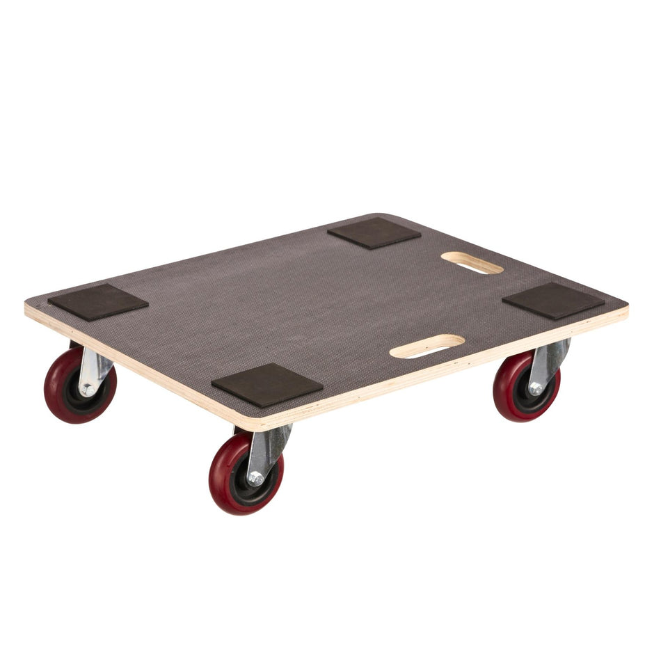 Dolly Trolley Heavy-Duty, 320kg Load, 59x49cm Flat Platform Cart