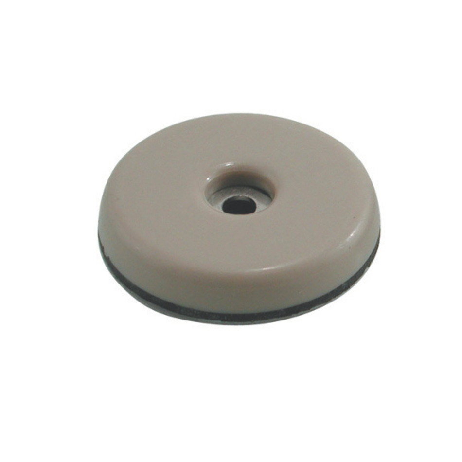 25mm Slide Glides Screw-in/Self-Adhesive Gliders for Furniture & Appliances - Pack of 8