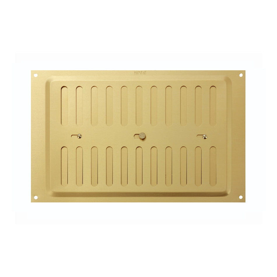 Vent  -  Adjustable Aluminium 9x6" Gold