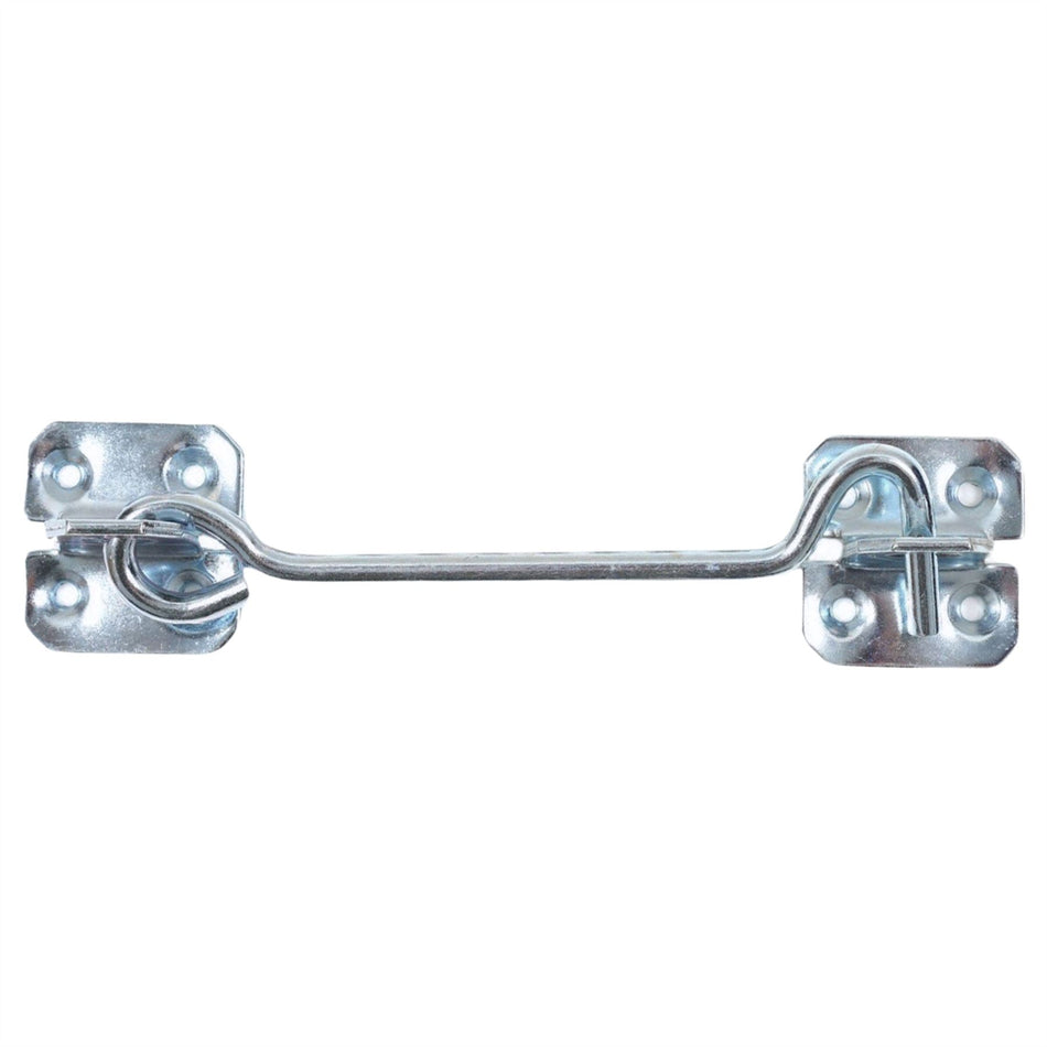 Wire Cabin Hook Eye Latch 8 Inch (200mm) Gate & Door Lock - Zinc Plated