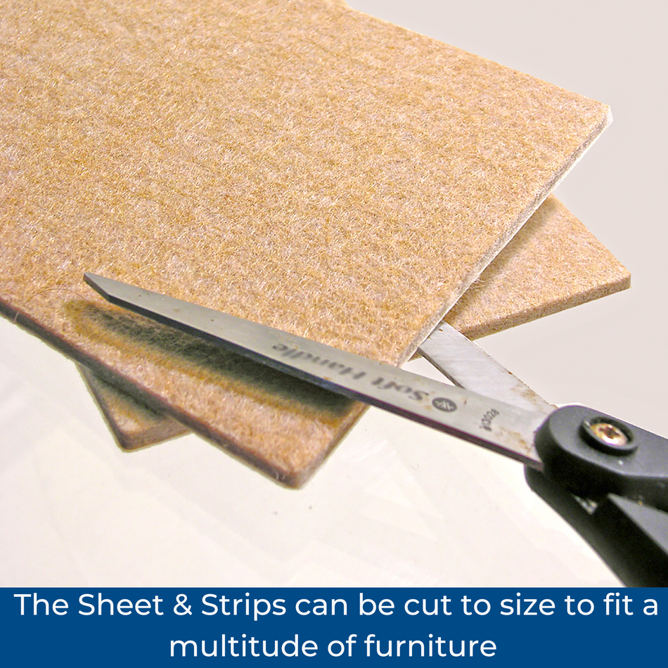 Felt Gard Assorted Felt Pads Furniture Protection 27 Pack