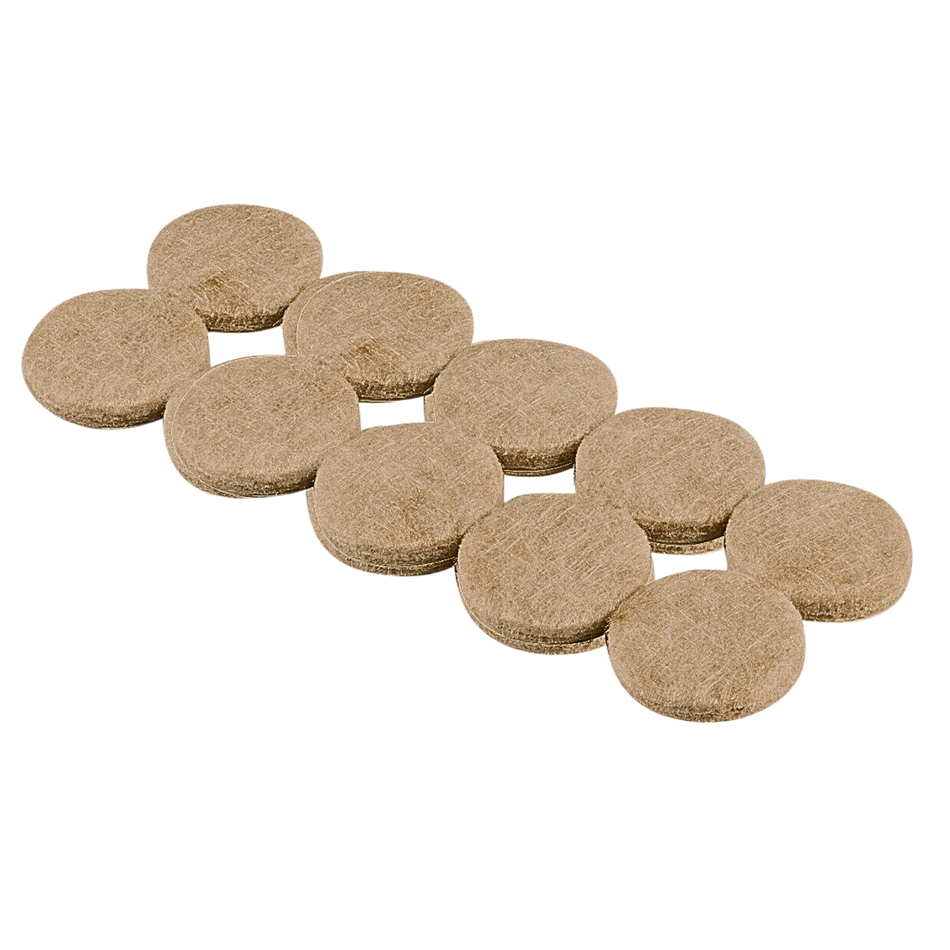 Felt Gard 19mm Round Self-Adhesive Furniture Felt Pads - Pack of 20