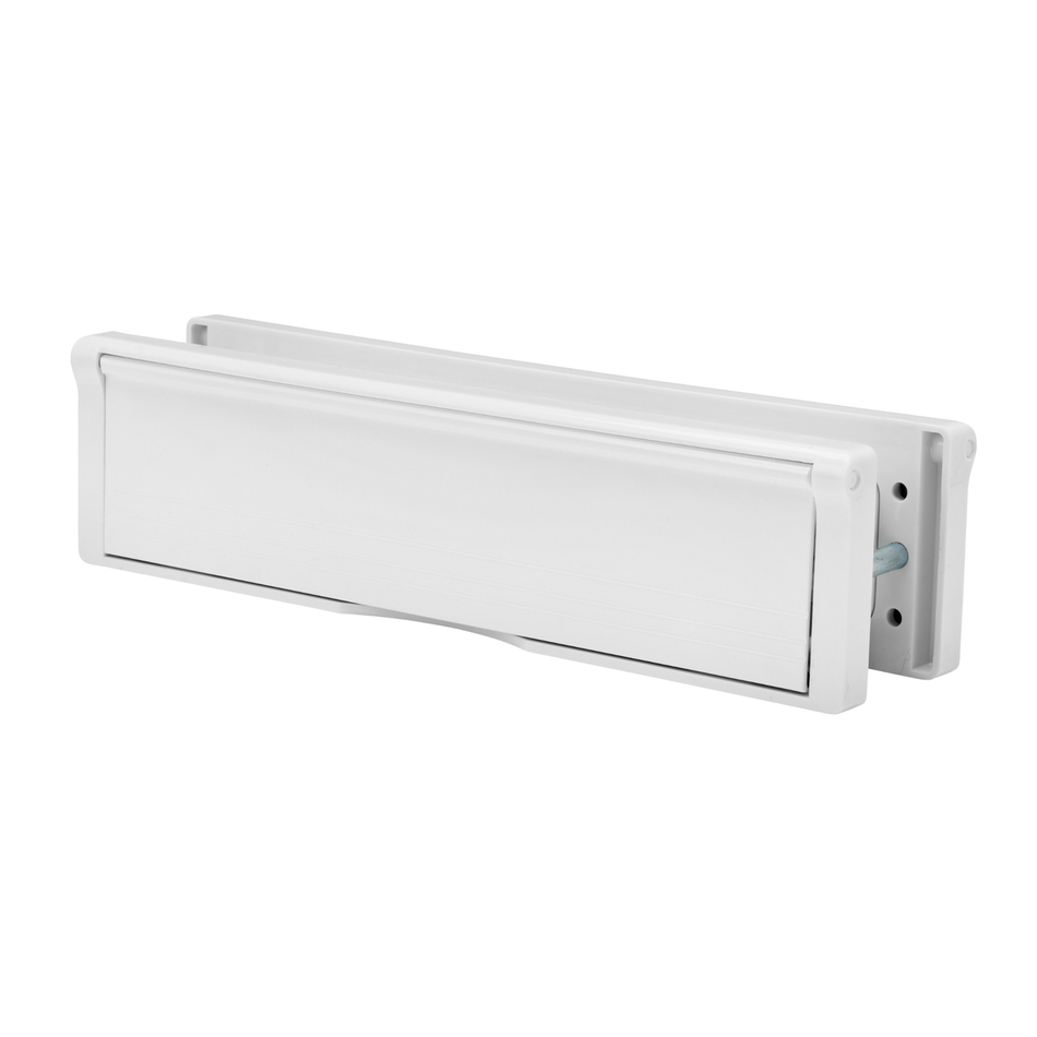 Letterplate  -  Postport 40-80mm 10" White/White