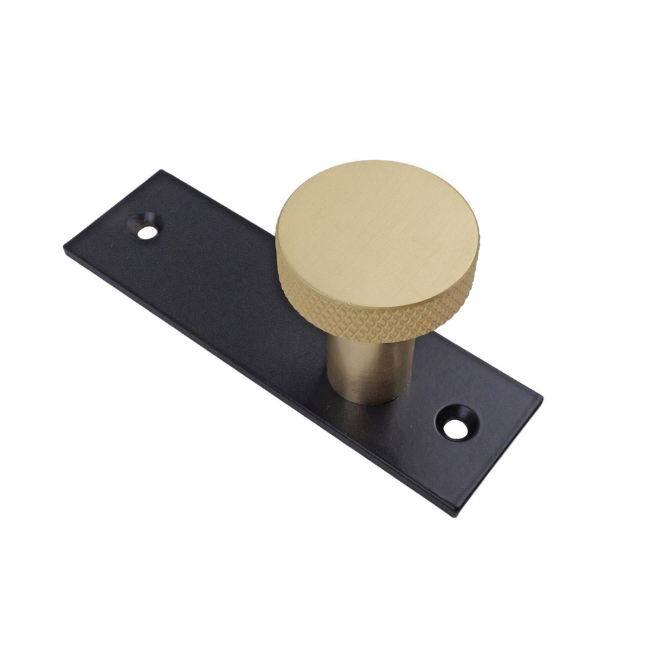 5 Pack Door Handle Hook Black Aluminium - Door Hanger Storage