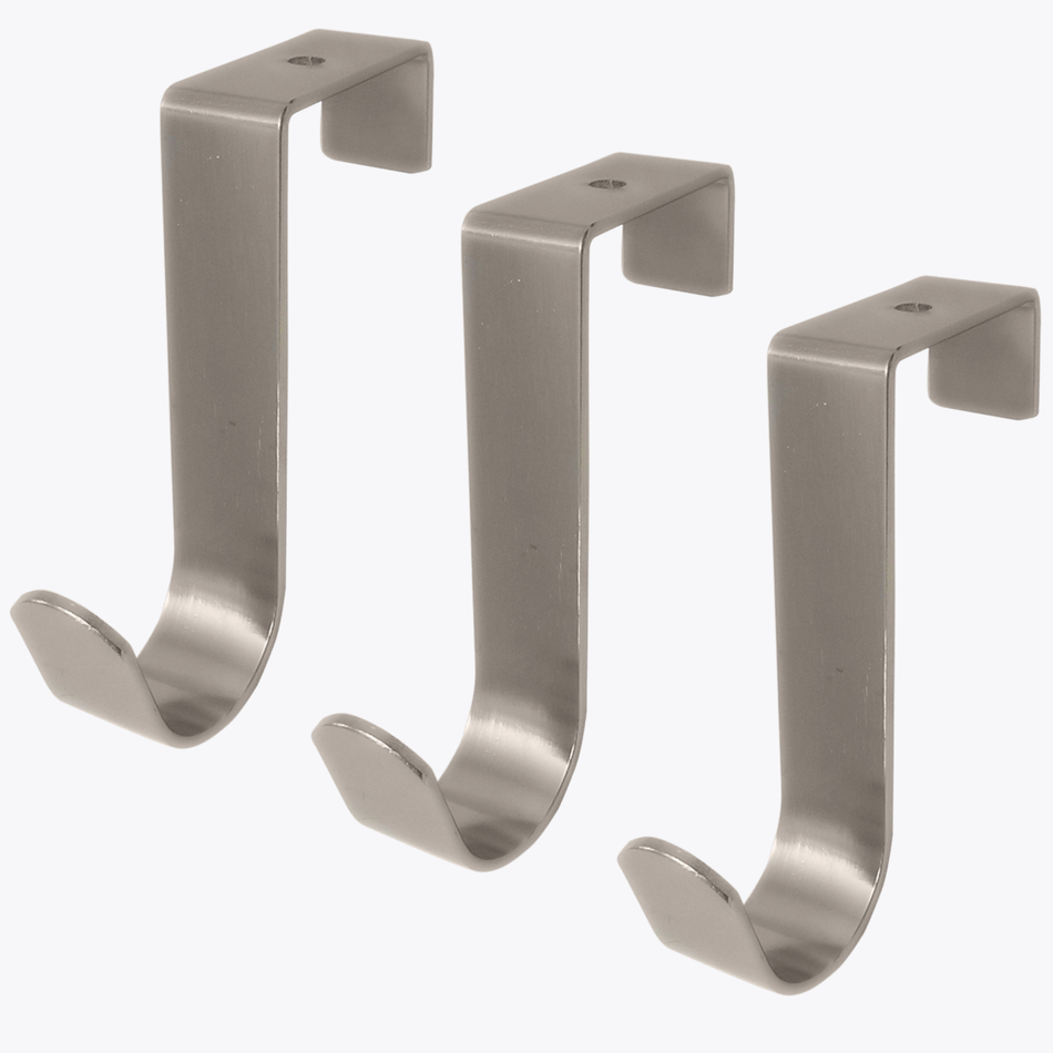 Over The Door Hooks Set of 3 Single Hooks