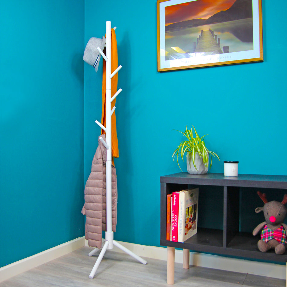 Coat Stand  -  White Tree  -  Tri Leg FSC100%