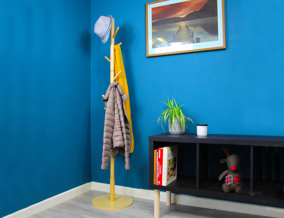 Coat Stand  -  Pine Tree  -  Round Base FSC100%