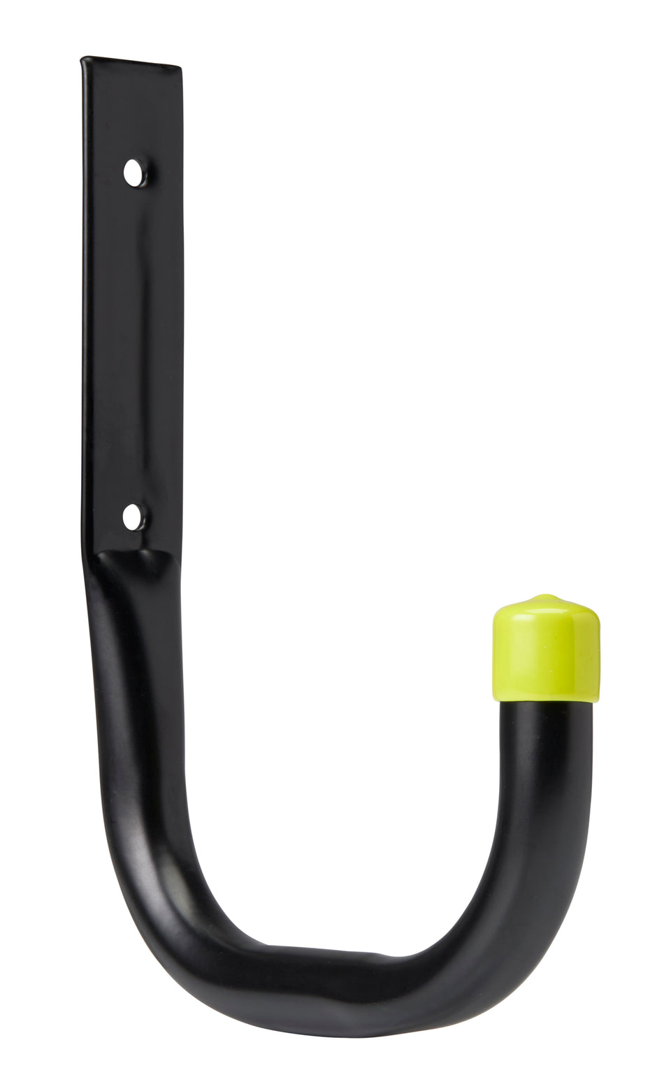 Universal Hook 11cm Black with Yellow End Caps PK1