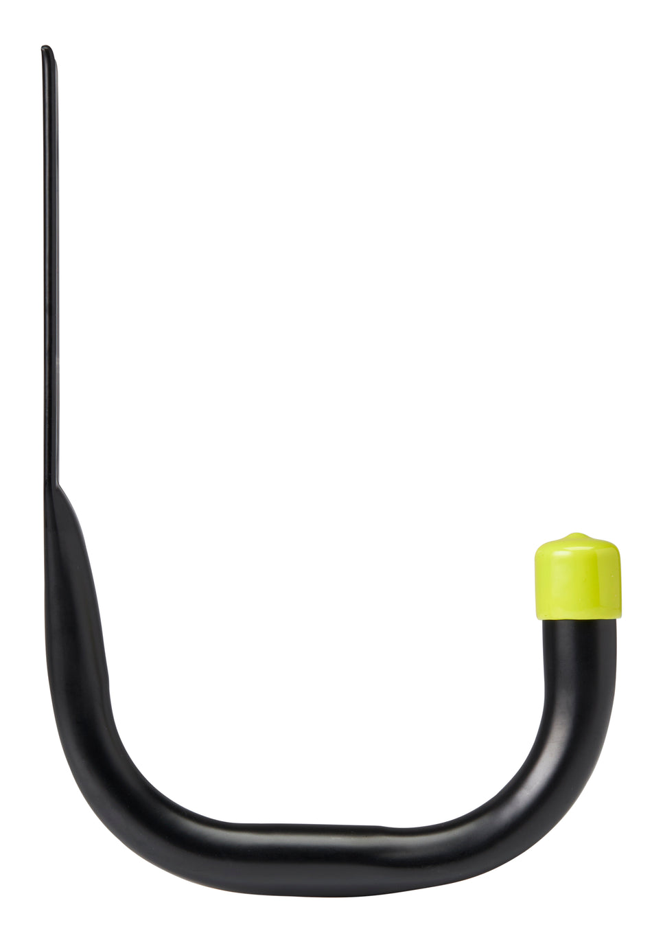 Universal Hook 11cm Black with Yellow End Caps PK1