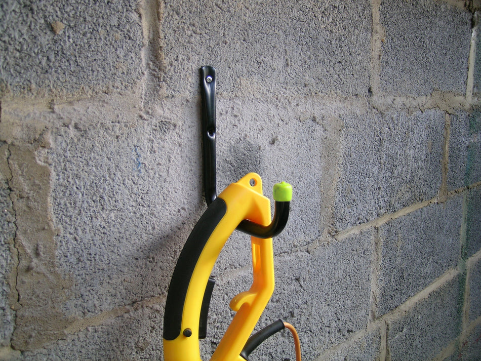 Universal Hook 11cm Black with Yellow End Caps PK5