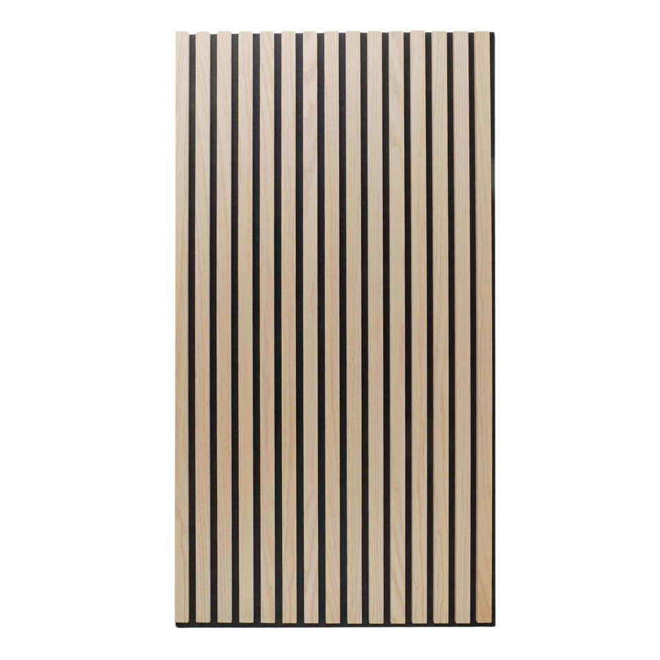Wall Panel 120cm x 60cm, Wooden Wall Panelling Slats, Light Oak