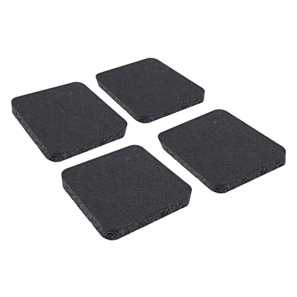 Washing Machine Anti Vibration Pads Rubber Feet 89x89x15mm Pack of 4