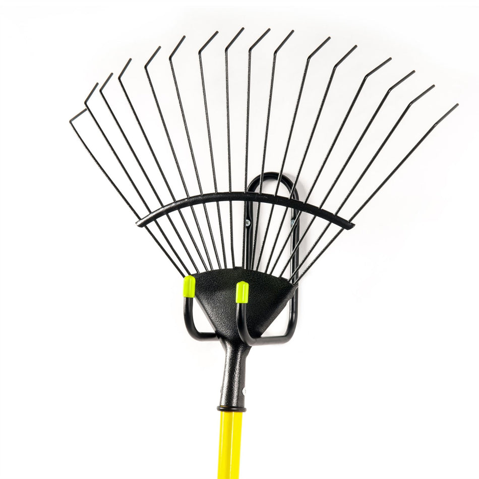 Utility Double Hook 16cm Black-Yellow End Caps PK1