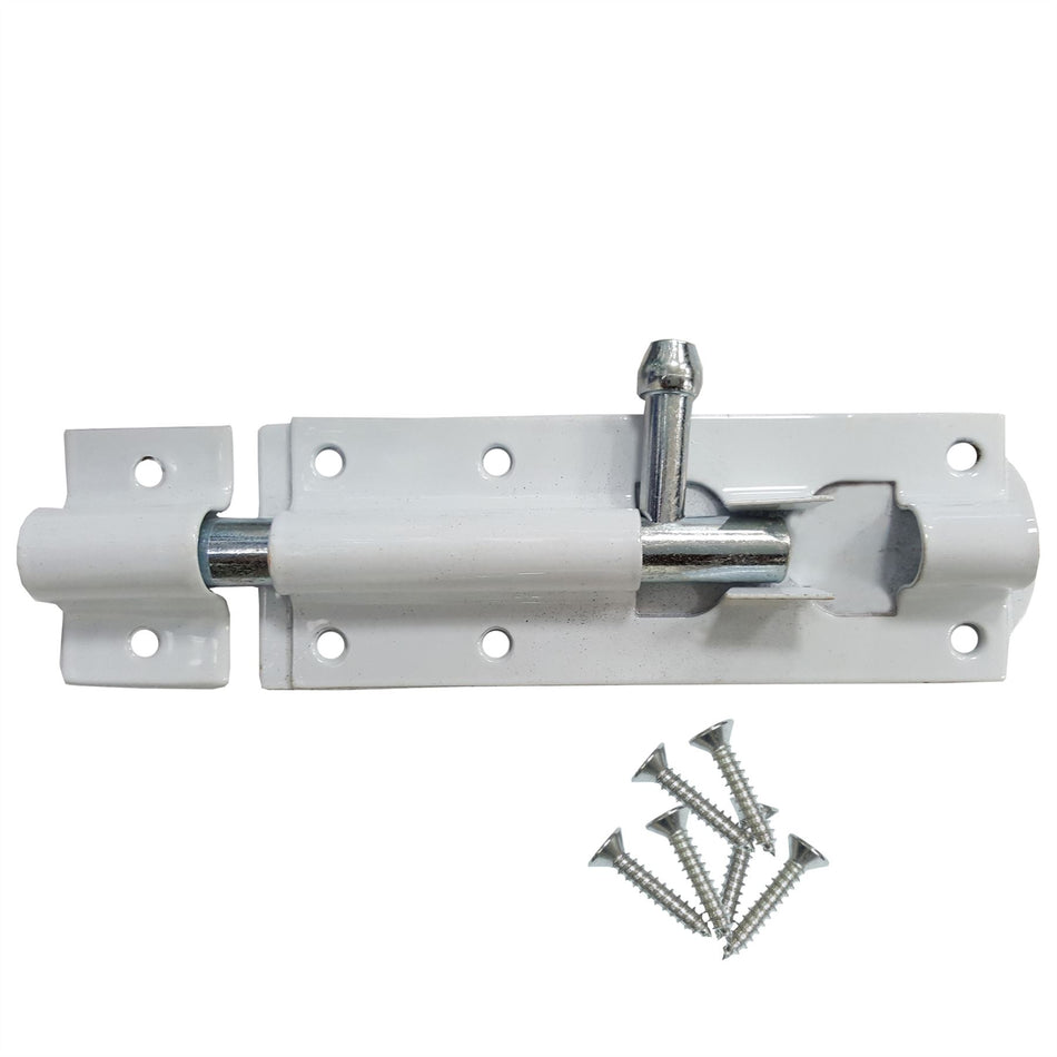 Tower Bolt 200mm Black PK1