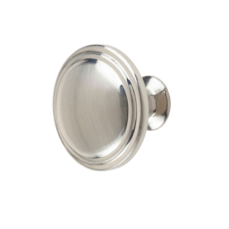 10 Pack Multi Ring Door Knobs 30mm Satin Nickel – Modern Aluminium Door Knobs