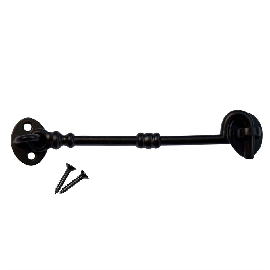 Decorative Cabin Hook 100mm Antique Black PK1