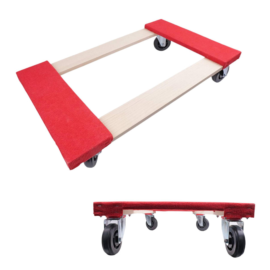 Heavy Duty Furniture Dolly 762x457mm Appliance Roller Moving Platform Cart